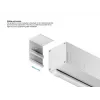Multibrackets M 1:1 rankomis valdomas projektoriaus ekranas 200x200, 112 colių White Edition
