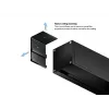 Multibrackets M 16:9 motorizuotas projektorinis ekranas 240x135, 108 coliai Black Edition