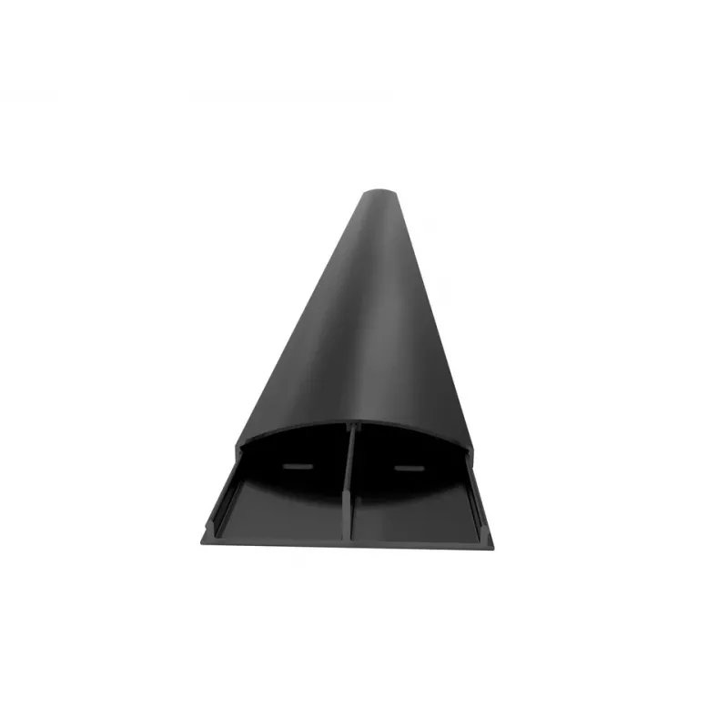 Multibrackets M kabelių kanalas SS juodas 75 mm plotis - 1600 mm ilgis