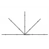 Pasukama laikiklio ranka MULTIBRACKETS M Universal 180° — 26–47 colių ekranams, VESA iki 400×400, max 25 kg, juoda