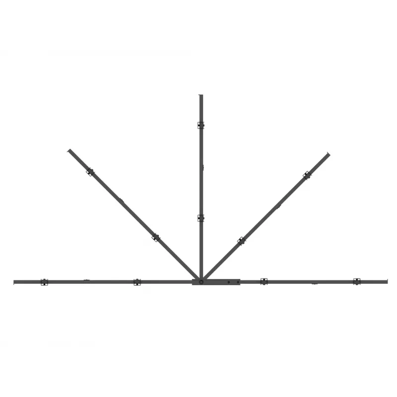 Pasukama laikiklio ranka MULTIBRACKETS M Universal 180° — 26–47 colių ekranams, VESA iki 400×400, max 25 kg, juoda