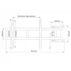 Pasukama laikiklio ranka MULTIBRACKETS M Universal 180° — 26–47 colių ekranams, VESA iki 400×400, max 25 kg, juoda
