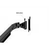Multibrackets M VESA dujinė monitoriaus rankena Single Black