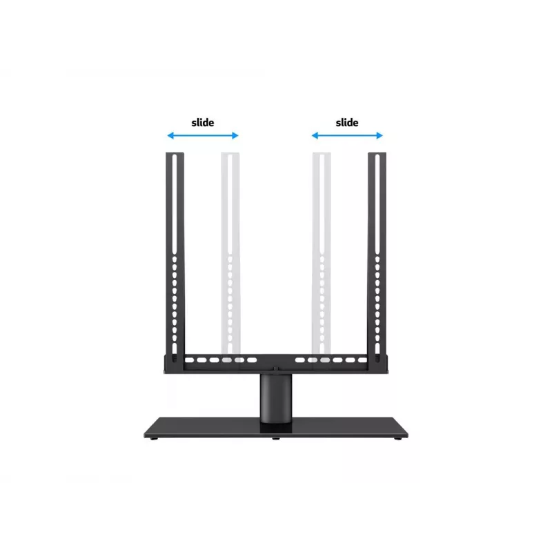 Stalinis stovas televizoriui Multibrackets M VESA Tablestand Turn Black Medium MAX 400x400