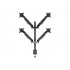 Monitoriaus ranka MULTIBRACKETS M VESA Gas Lift Arm Quad Black HD — spaustuvas/varžtas, 84 kg, VESA 75×75–100×100, 15–32 colių, pakreipimas -45°–75°