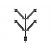 Monitoriaus ranka MULTIBRACKETS M VESA Gas Lift Arm Quad Black HD — spaustuvas/varžtas, 84 kg, VESA 75×75–100×100, 15–32 colių, pakreipimas -45°–75°