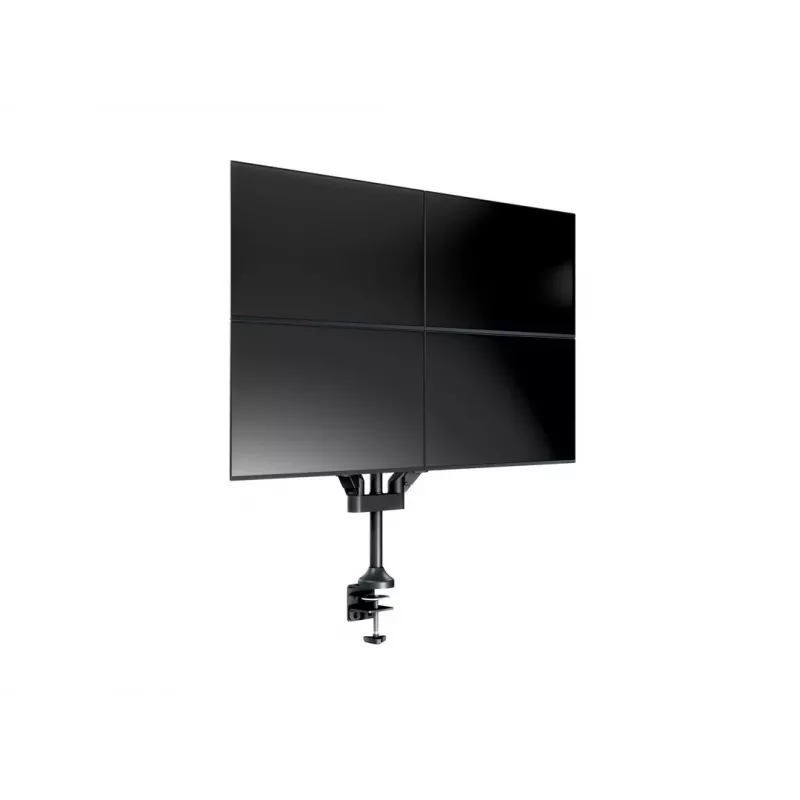 Monitoriaus ranka MULTIBRACKETS M VESA Gas Lift Arm Quad Black HD — spaustuvas/varžtas, 84 kg, VESA 75×75–100×100, 15–32 colių, pakreipimas -45°–75°