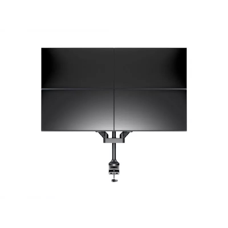 Monitoriaus ranka MULTIBRACKETS M VESA Gas Lift Arm Quad Black HD — spaustuvas/varžtas, 84 kg, VESA 75×75–100×100, 15–32 colių, pakreipimas -45°–75°