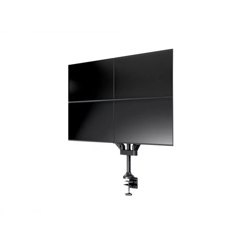 Monitoriaus ranka MULTIBRACKETS M VESA Gas Lift Arm Quad Black HD — spaustuvas/varžtas, 84 kg, VESA 75×75–100×100, 15–32 colių, pakreipimas -45°–75°