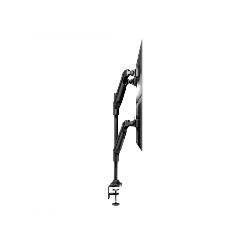 Monitoriaus ranka MULTIBRACKETS M VESA Gas Lift Arm Quad Black HD — spaustuvas/varžtas, 84 kg, VESA 75×75–100×100, 15–32 colių, pakreipimas -45°–75°