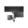 Monitoriaus ranka MULTIBRACKETS M VESA Gas Lift Arm Quad Black HD — spaustuvas/varžtas, 84 kg, VESA 75×75–100×100, 15–32 colių, pakreipimas -45°–75°