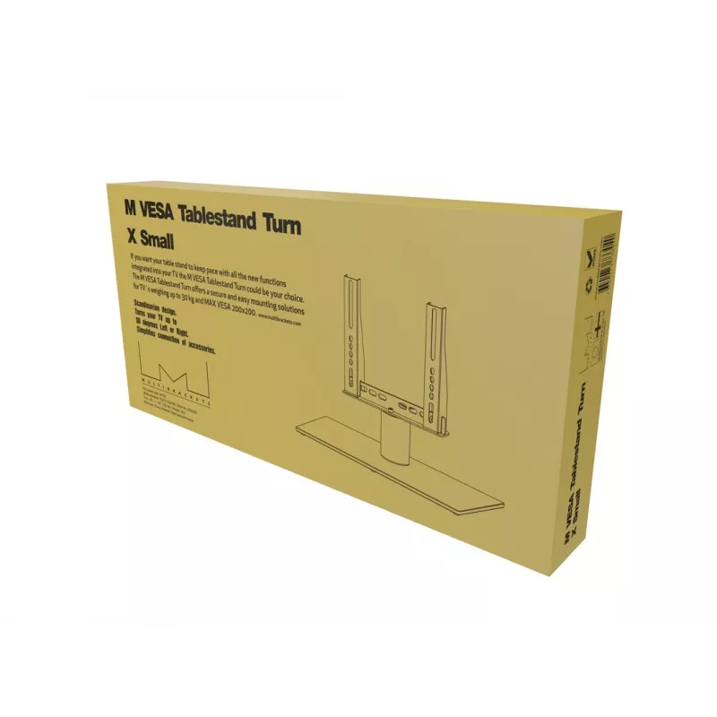 Stalinis stovas Multibrackets M VESA Tablestand Turn Black X Small MAX 200x200