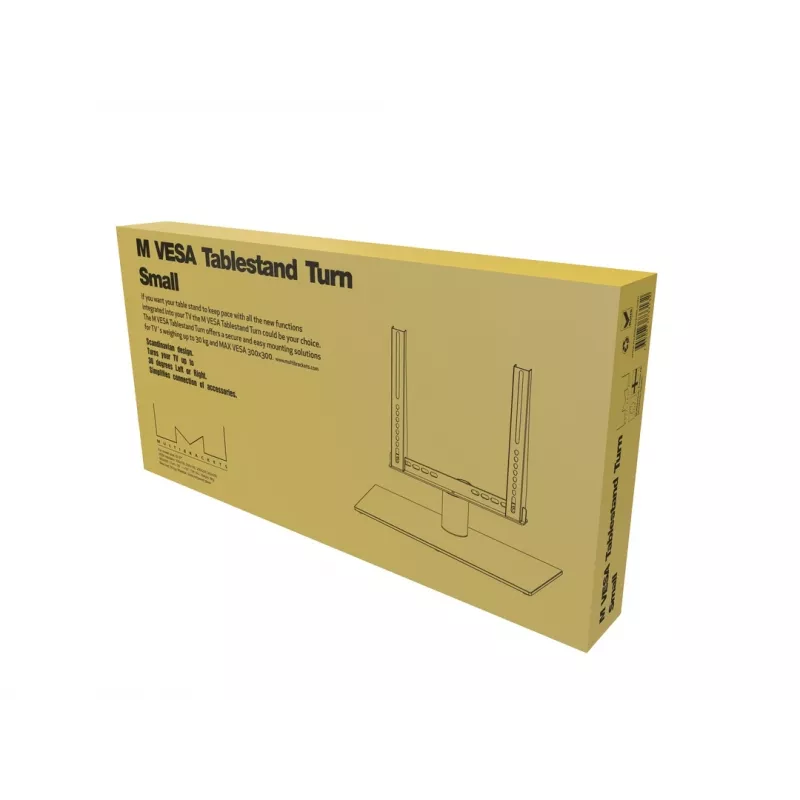 Multibrackets M VESA stalinis stovas Turn Small MAX 300x300 juodas