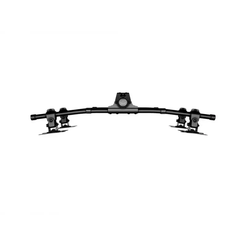 Multibrackets M Deskmount Basic Quad laikiklis monitoriui, spaustuvas/varžtinis, 32 kg, 38,1 cm (15 col.), 68,6 cm (27 col.), 100 x 100 mm, juodas