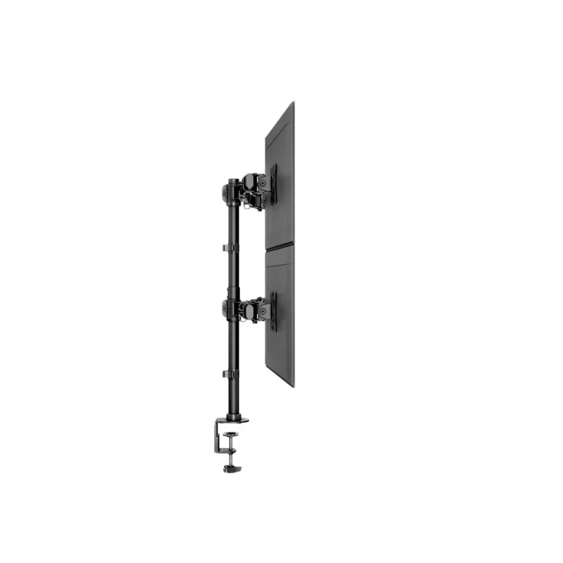 Multibrackets M Deskmount Basic Quad laikiklis monitoriui, spaustuvas/varžtinis, 32 kg, 38,1 cm (15 col.), 68,6 cm (27 col.), 100 x 100 mm, juodas