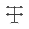 Multibrackets M Deskstand Basic Quad laisvai pastatomas monitorių stovas 32 kg 15-27 col.