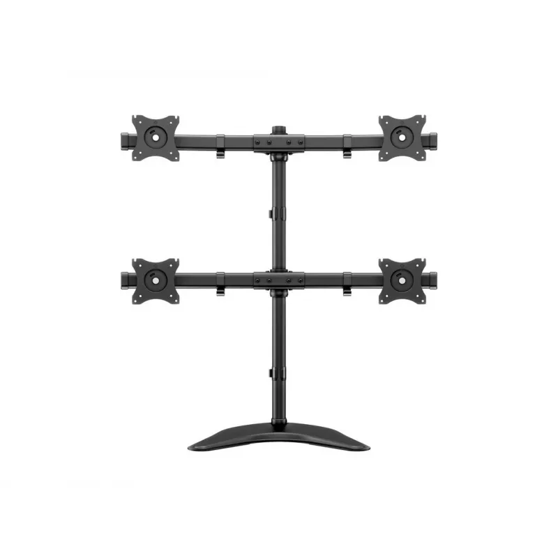 Multibrackets M Deskstand Basic Quad laisvai pastatomas monitorių stovas 32 kg 15-27 col.