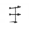 Multibrackets M Deskstand Basic Quad laisvai pastatomas monitorių stovas 32 kg 15-27 col.