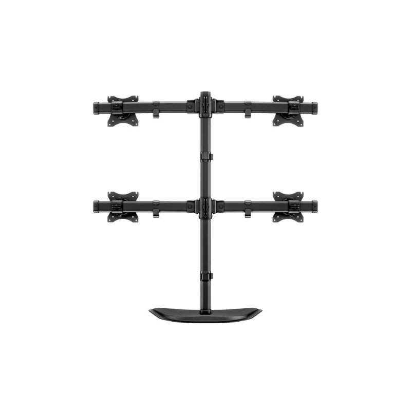 Multibrackets M Deskstand Basic Quad laisvai pastatomas monitorių stovas 32 kg 15-27 col.