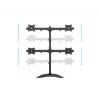 Multibrackets M Deskstand Basic Quad laisvai pastatomas monitorių stovas 32 kg 15-27 col.