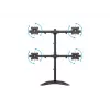 Multibrackets M Deskstand Basic Quad laisvai pastatomas monitorių stovas 32 kg 15-27 col.