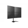 Multibrackets M Deskstand Basic Quad laisvai pastatomas monitorių stovas 32 kg 15-27 col.