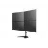 Multibrackets M Deskstand Basic Quad laisvai pastatomas monitorių stovas 32 kg 15-27 col.