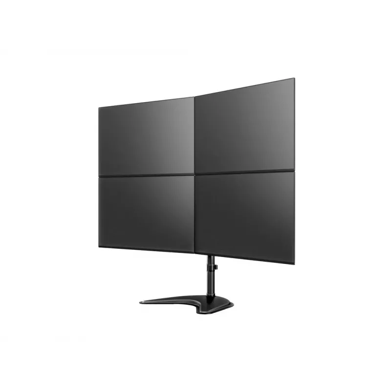Multibrackets M Deskstand Basic Quad laisvai pastatomas monitorių stovas 32 kg 15-27 col.