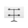 Multibrackets M Deskstand Basic Quad laisvai pastatomas monitorių stovas 32 kg 15-27 col.