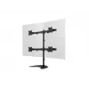 Multibrackets M Deskstand Basic Quad laisvai pastatomas monitorių stovas 32 kg 15-27 col.