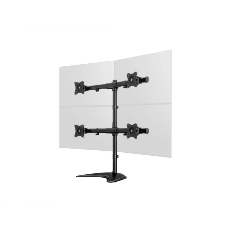 Multibrackets M Deskstand Basic Quad laisvai pastatomas monitorių stovas 32 kg 15-27 col.