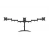 Monitorų stovas MULTIBRACKETS M Deskstand Basic Triple — 3 vietų, VESA 75x75–100x100, iki 24 kg, 15–27 colių ekranams, juodas
