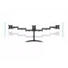 Monitorų stovas MULTIBRACKETS M Deskstand Basic Triple — 3 vietų, VESA 75x75–100x100, iki 24 kg, 15–27 colių ekranams, juodas