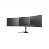Monitorų stovas MULTIBRACKETS M Deskstand Basic Triple — 3 vietų, VESA 75x75–100x100, iki 24 kg, 15–27 colių ekranams, juodas