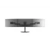 Monitorų stovas MULTIBRACKETS M Deskstand Basic Triple — 3 vietų, VESA 75x75–100x100, iki 24 kg, 15–27 colių ekranams, juodas