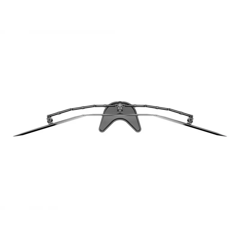 Monitorų stovas MULTIBRACKETS M Deskstand Basic Triple — 3 vietų, VESA 75x75–100x100, iki 24 kg, 15–27 colių ekranams, juodas