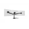 Monitorų stovas MULTIBRACKETS M Deskstand Basic Triple — 3 vietų, VESA 75x75–100x100, iki 24 kg, 15–27 colių ekranams, juodas