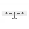 Monitorų stovas MULTIBRACKETS M Deskstand Basic Triple — 3 vietų, VESA 75x75–100x100, iki 24 kg, 15–27 colių ekranams, juodas