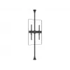 Ploščiojo ekrano tvirtinimo rankena Multibrackets M Pro Series fiksuota 600 mm, plieninė, juoda, 2 vnt. pakuotė