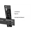 Multibrackets M VESA sieninis laikiklis Super Slim Tilt 400 MAX, 81,3 cm (32 col.), 139,7 cm (55 col.), 100 x 100 mm, 400 x 400 mm, plastikas, plienas, juoda