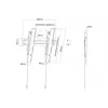 Multibrackets M VESA sieninis laikiklis Super Slim Tilt 400 MAX, 81,3 cm (32 col.), 139,7 cm (55 col.), 100 x 100 mm, 400 x 400 mm, plastikas, plienas, juoda