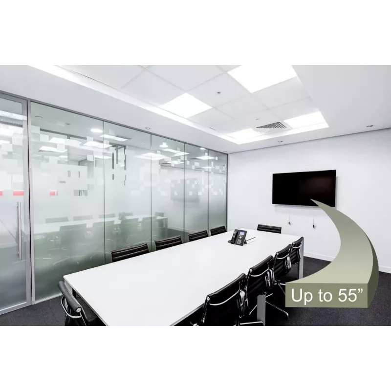 Multibrackets M VESA sieninis laikiklis Super Slim Tilt 400 MAX, 81,3 cm (32 col.), 139,7 cm (55 col.), 100 x 100 mm, 400 x 400 mm, plastikas, plienas, juoda