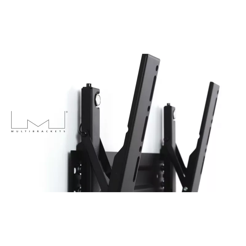Multibrackets M VESA sieninis laikiklis Super Slim Tilt 400 MAX, 81,3 cm (32 col.), 139,7 cm (55 col.), 100 x 100 mm, 400 x 400 mm, plastikas, plienas, juoda