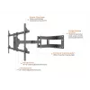 Multibrackets M Universal Long Reach Arm 910mm HD, Dual laikiklis televizoriui