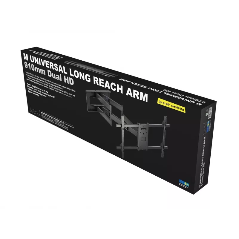 Multibrackets M Universal Long Reach Arm 910mm HD, Dual laikiklis televizoriui
