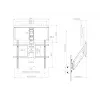 TV laikiklis Multibrackets M Pull Down Full Motion Flexarm