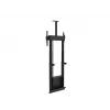 Multibrackets M motorizuotas grindinis stovas juodas 120 kg su lentyna kamerai