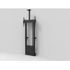 Multibrackets M motorizuotas grindinis stovas juodas 120 kg su lentyna kamerai
