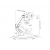Multibrackets M Deskstand Touch Basic stovas stalui