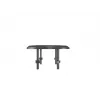 Grommet pagrindas MULTIBRACKETS M Deskmount HD — aliumininis korpusas, juodas, Ø 21 cm, H 40 mm, 500 g